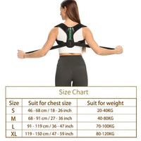 Adjustable Posture Corrector Belt Upper Back Clavicle Spine Support Neck Brace for Home Office Sport Use Shoulder Back Brace